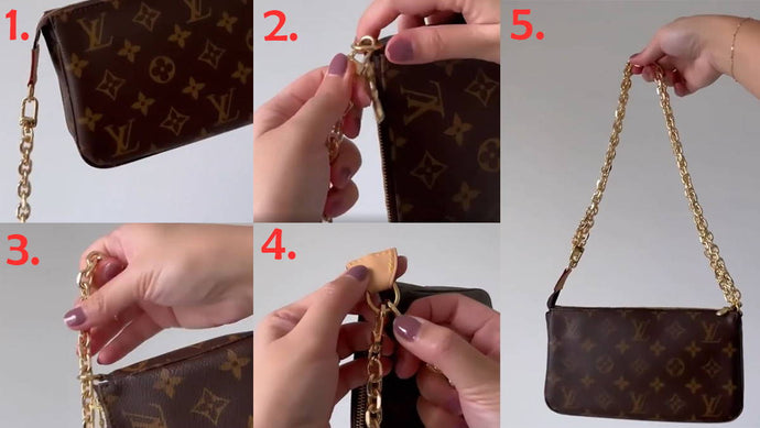 How To Double Strap Your Louis Vuitton Pochette Accessoires