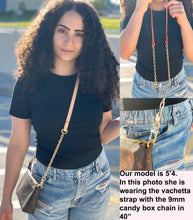 Vachetta Strap With Purse Chain