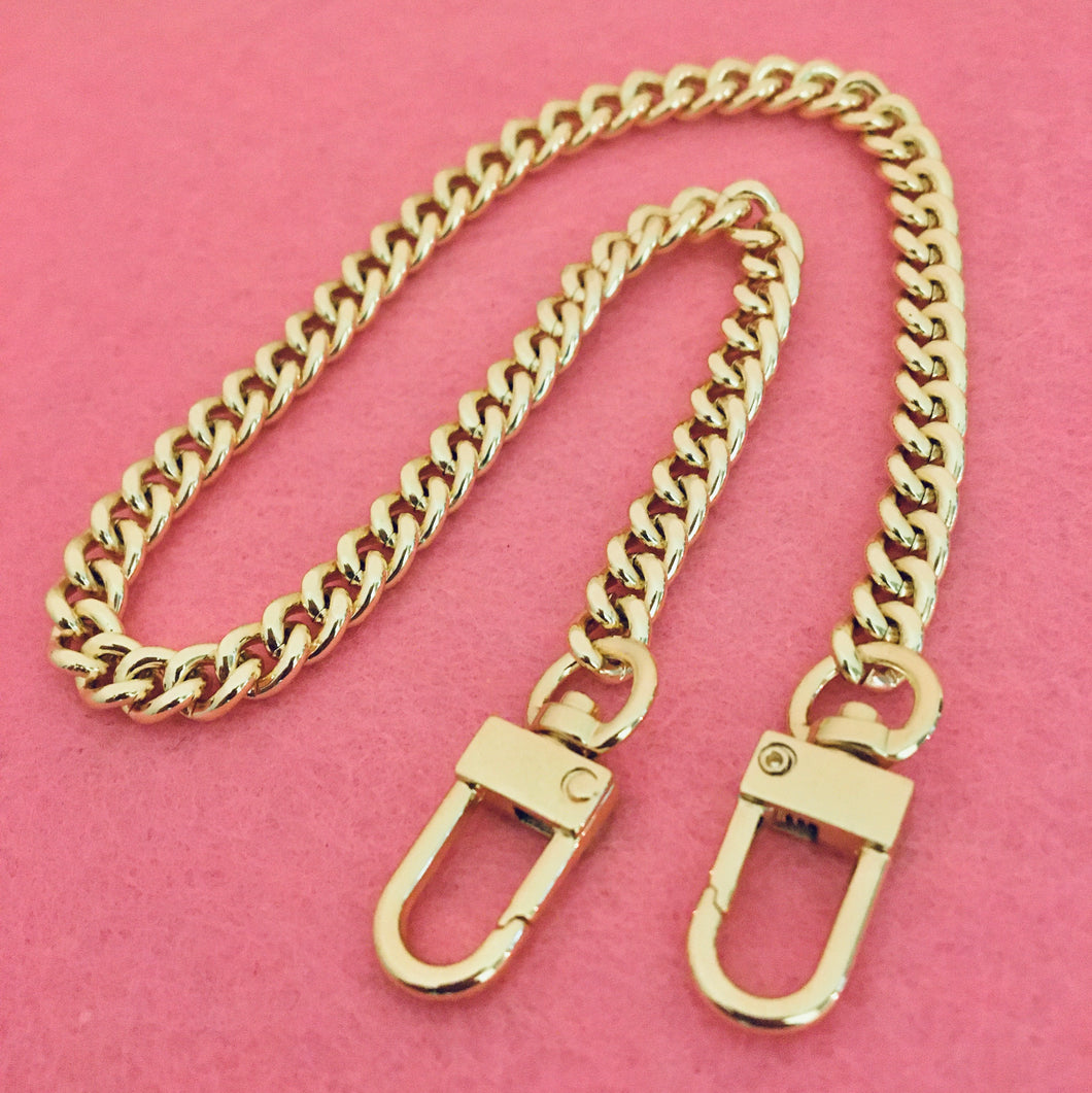 Mini Curb 7mm Bag Chain Light Gold – Nextfashion