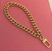 Chain Wristlet Gold (10mm) Curb Sturdy Thick
